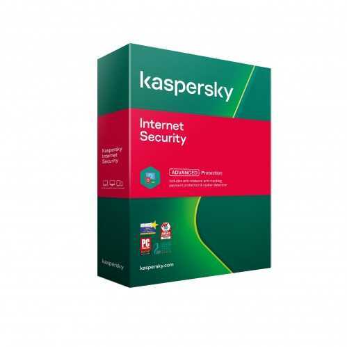 Antivírus Kaspersky Internet Security 3 x 1 rok