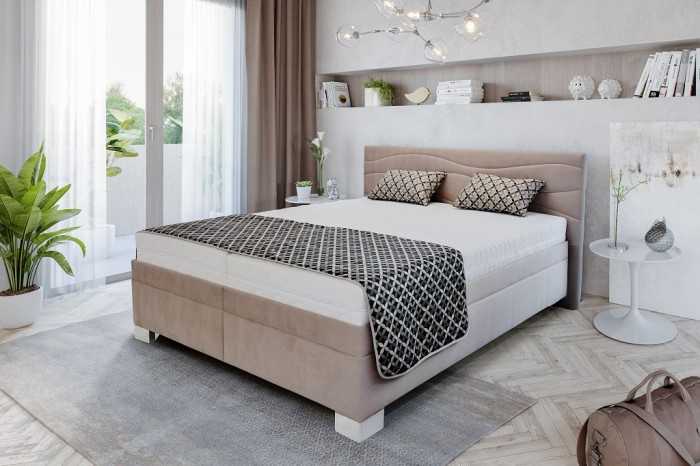Čalúnená posteľ Windsor 180x200 vr.roštu