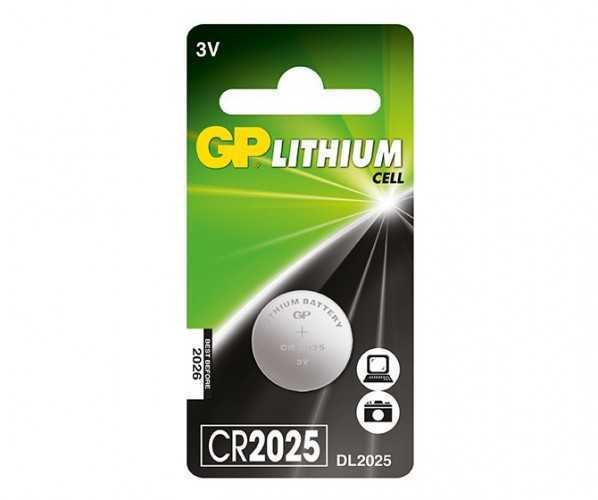 Gombíková batéria GP CR2025