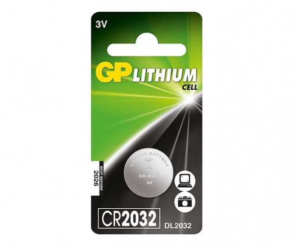 Gombíková batéria GP CR2032