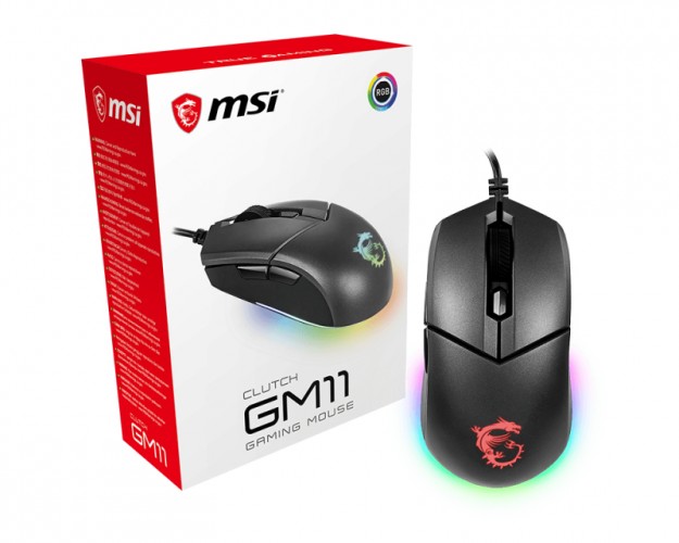 Herná myš MSI Clutch GM11 (S12-0401650-CLA)