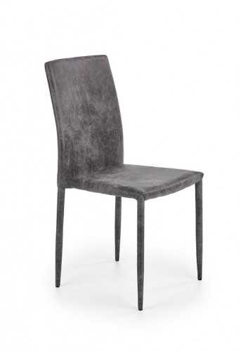 Jedálenská stolička Saiza sivá
