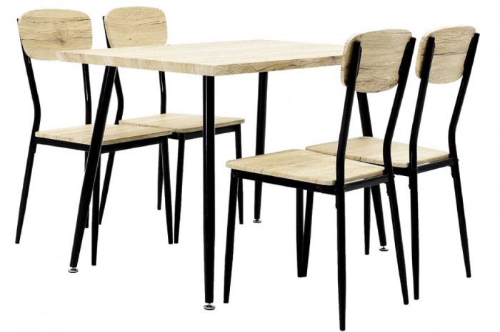 Jedálenský set Roxy - 4x stolička