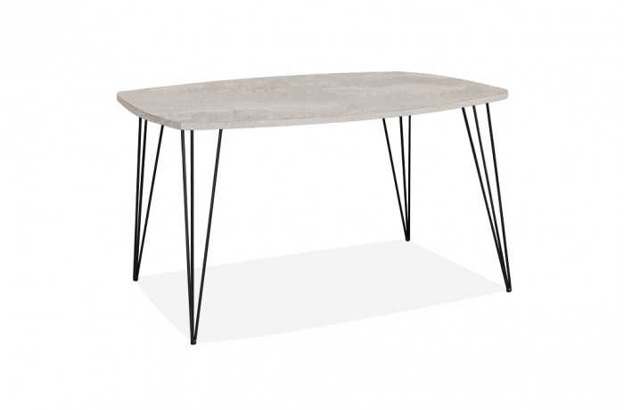 Jedálenský stôl Terry (svetlý beton