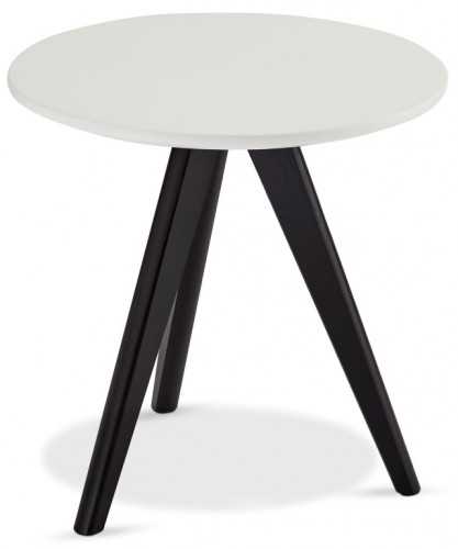 Konferenčný stolík Porir - 40x40x40 cm (biela