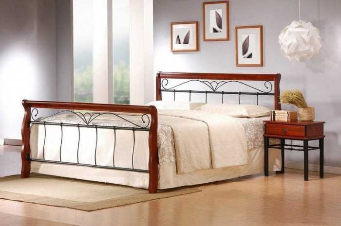 Kovová posteľ Verona 160x200