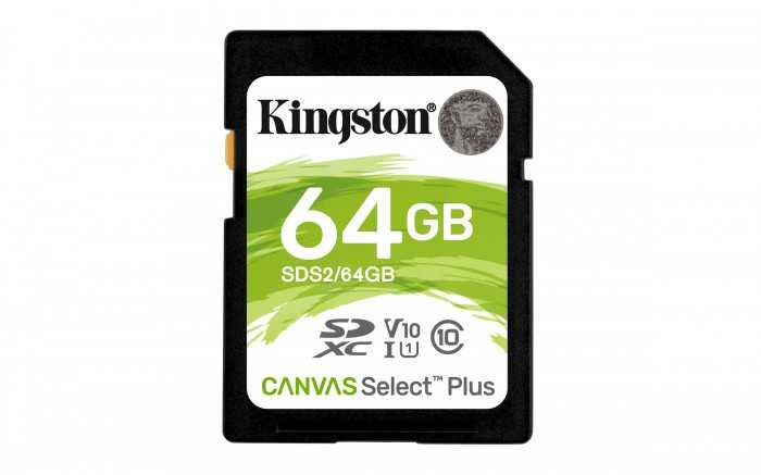Micro SDXC karta Kingston Canvas Select Plus 64GB (SDS2/64GB)