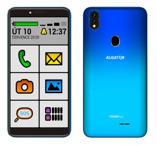 Mobilný telefón Aligator S5540KS senior 2 GB/32 GB