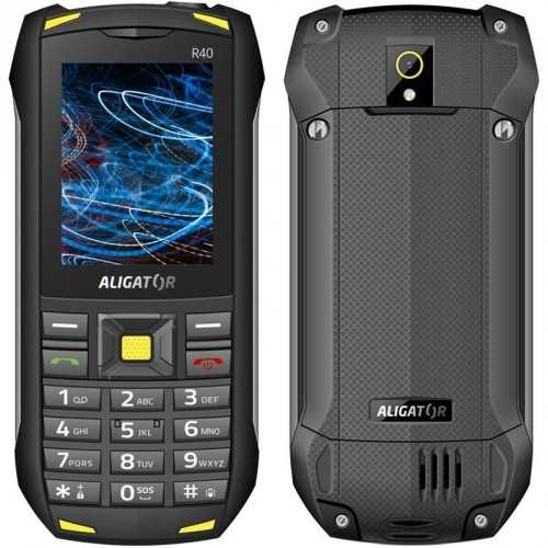 Odolný tlačidlový telefón Aligator R40 eXtremo