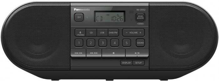 Rádiomagnetofón Panasonic RX-D552E-K