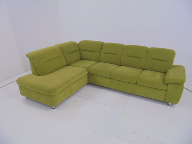 Rohová sedačka Amora (enoa fashion kiwi) - II. akosť
