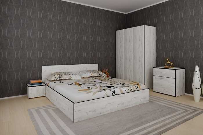 Spálňový program Tarja-rám postele