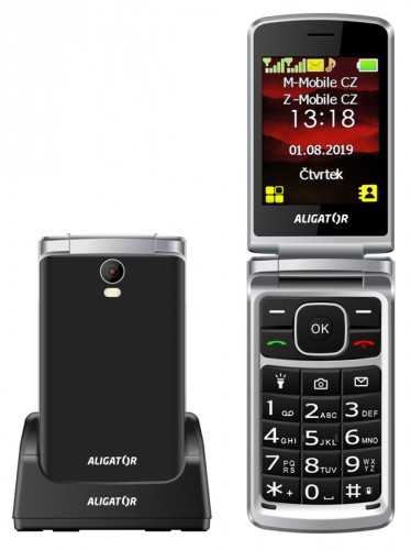 Tlačidlový telefón Aligator V710