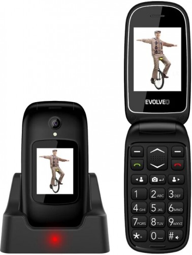 Tlačidlový telefón Evolveo EasyPhone FD