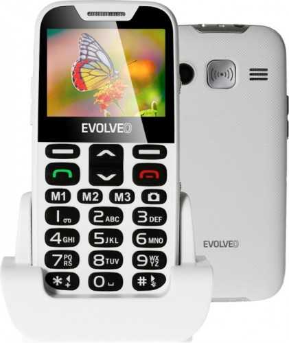 Tlačidlový telefón pre seniorov Evolveo EasyPhone XD