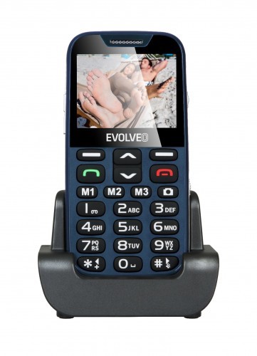 Tlačidlový telefón pre seniorov Evolveo EasyPhone XD