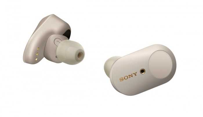 True Wireless slúchadlá Sony WF-1000XM3 strieborné