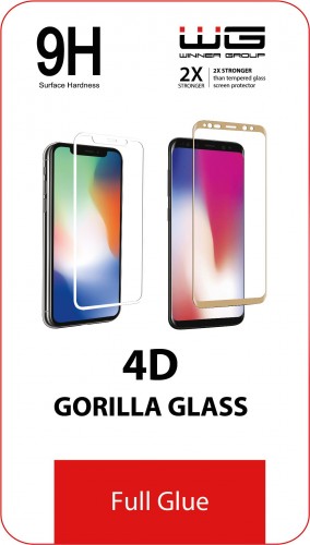 Tvrdené sklo 4D pre Huawei Y7 (2019)