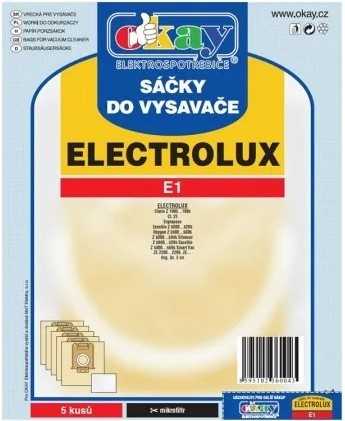 Vrecká do vysávača Electrolux E1