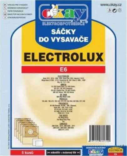Vrecká do vysávača Electrolux E6