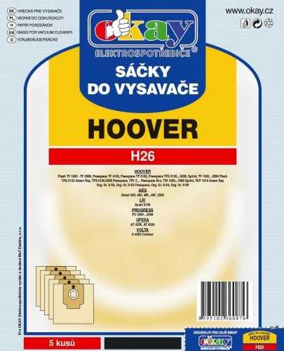 Vrecká do vysávača Hoover H26
