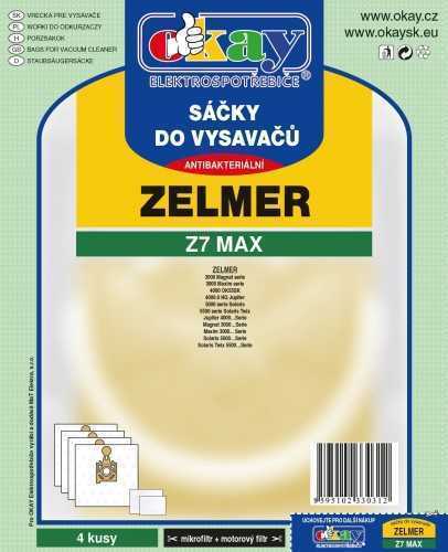 Vrecká do vysávača Zelmer Z7 MAX
