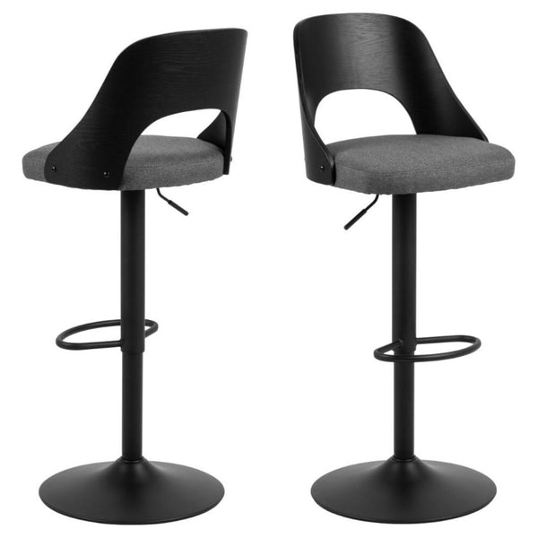 Barová stolička Chrissie (čierna)