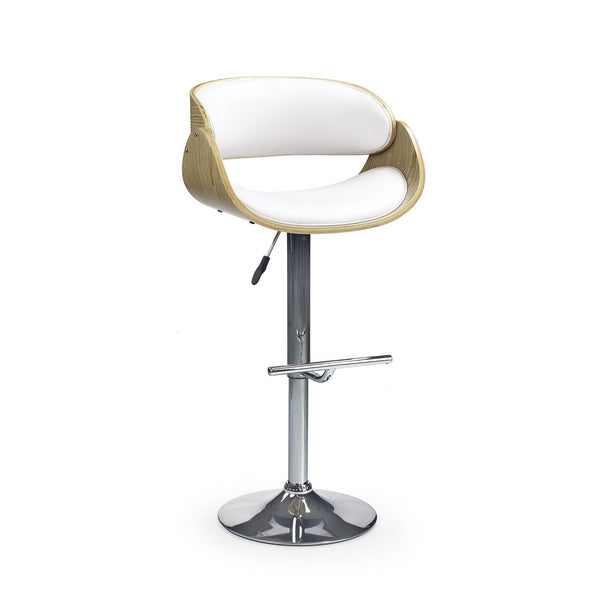 Barová stolička Glida (biela)