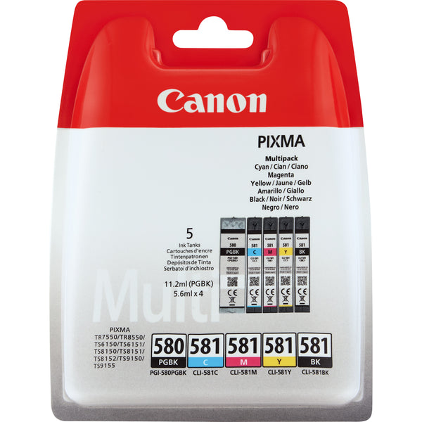 Cartridge Canon-Ink PGI-580PGBK