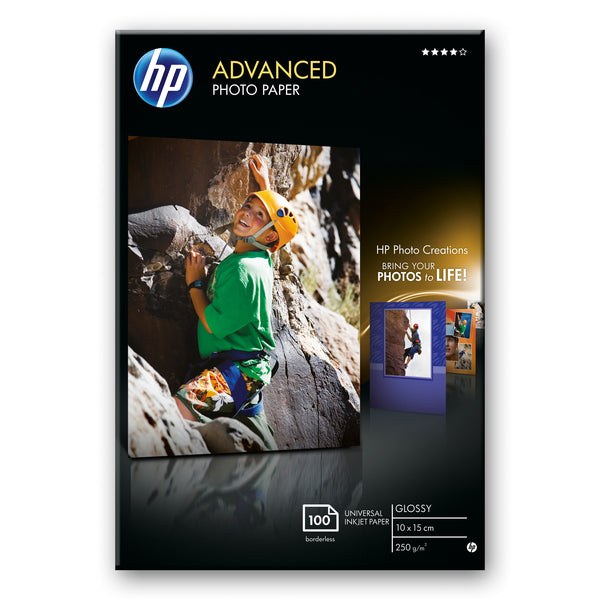 Fotopapier HP Advanced Glossy A4