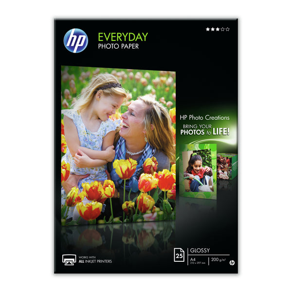 Fotopapier HP Everyday Glossy A4
