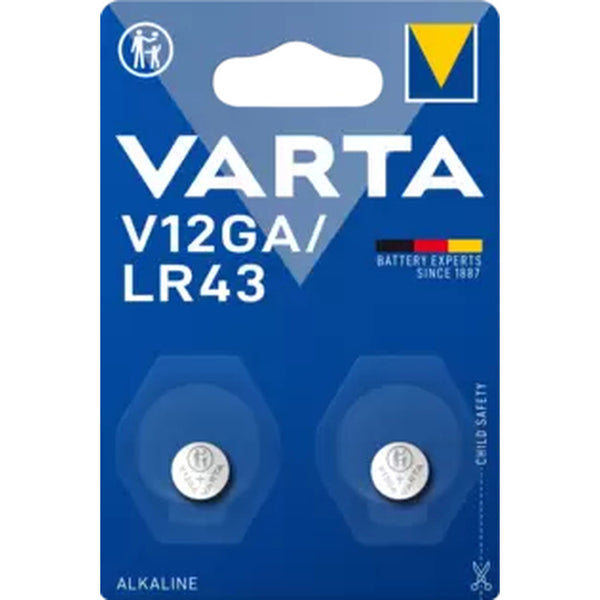 Gombíková batéria Varta V12GA/LR43