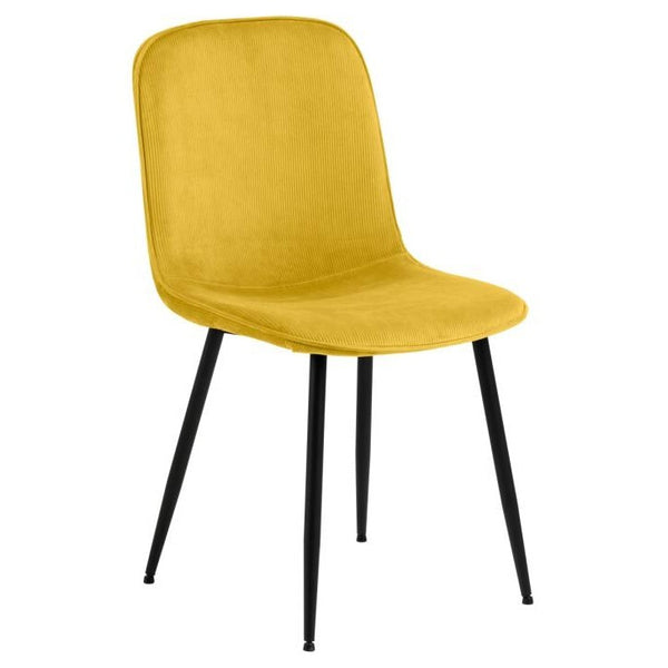 Jedálenská stolička Darja žltá