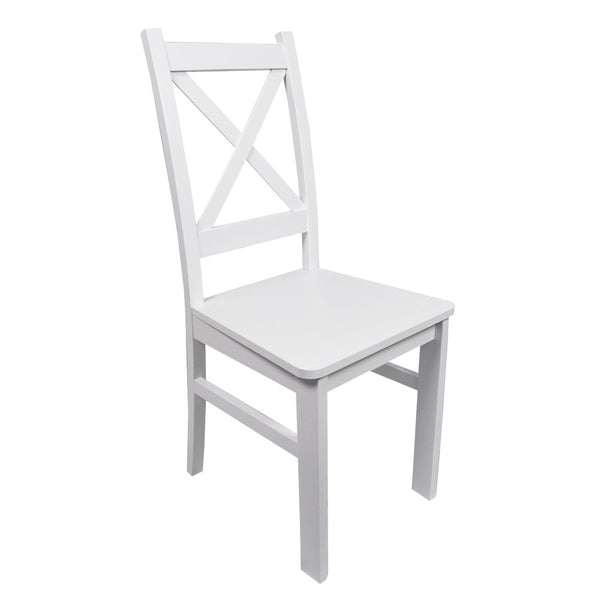 Jedálenská stolička Kasper (biela)