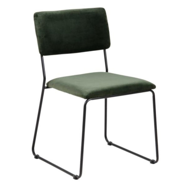 Jedálenská stolička Kaylee (zelená)