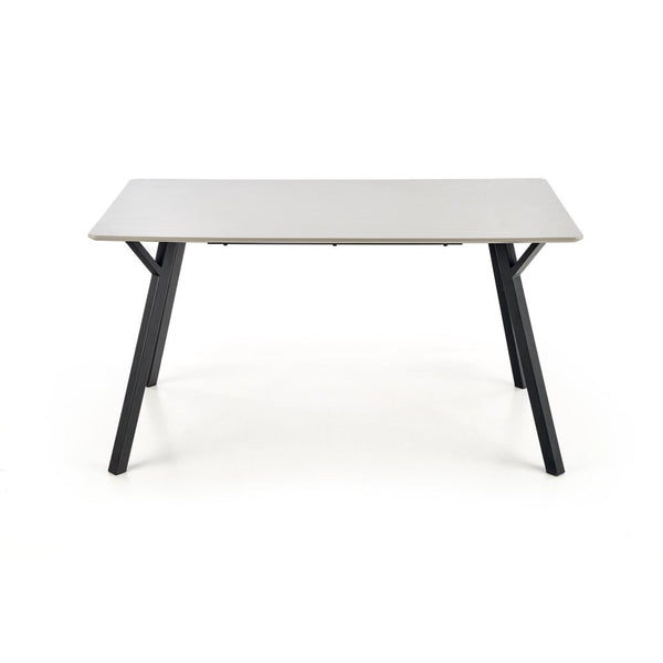 Jedálenský stôl Balen 140x77x80 cm (sivá