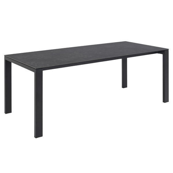 Jedálenský stôl Brisbane 200x75x90 cm (čierna)
