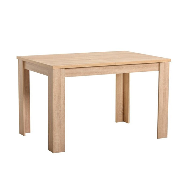 Jedálenský stôl Glarus rozkladací 120-153x75x80 cm (dub)