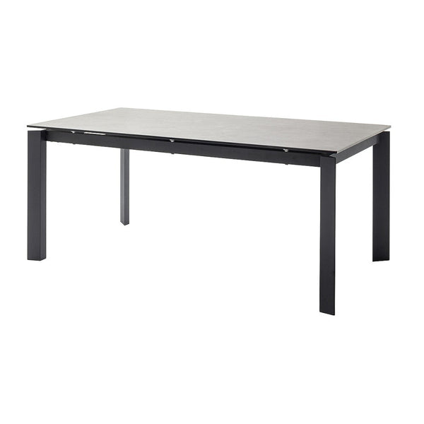 Jedálenský stôl Matthew rozkladací 180-240x76x95 cm (čierna)