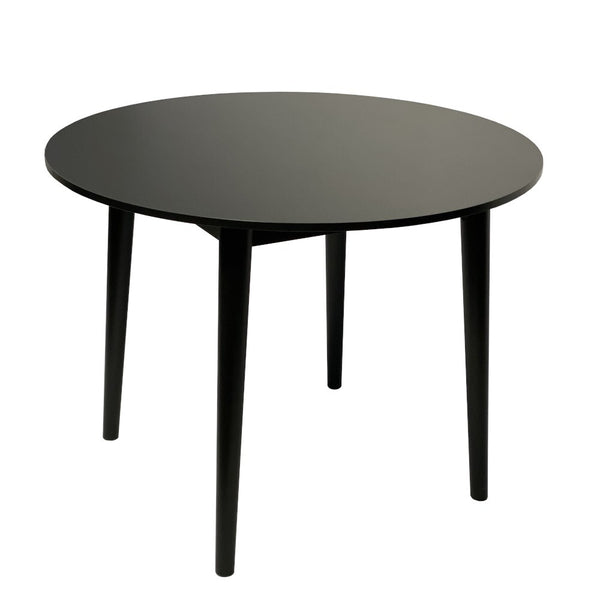 Jedálenský stol Reste 100x100x74 cm (čierna)