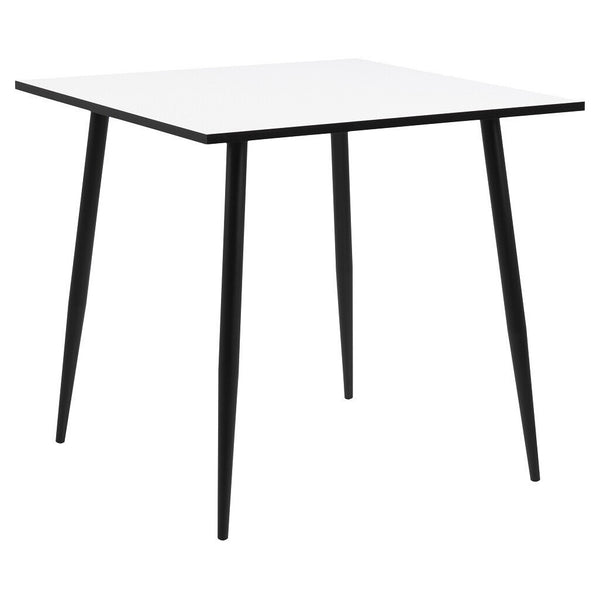 Jedálenský stôl Wyatt 80x80x75 cm (biela