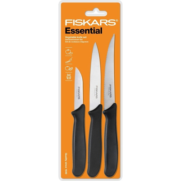 Súprava nožov na zeleninu Fiskars Essential