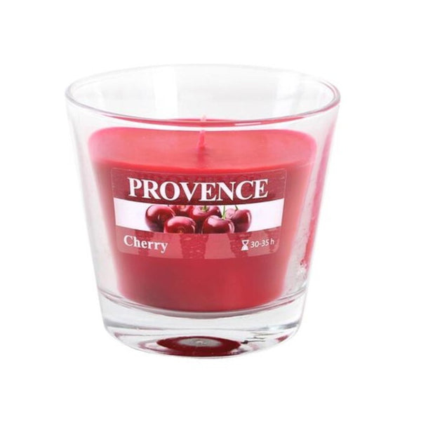 Vonná sviečka v skle Provence Čerešňa
