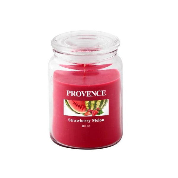 Vonná sviečka v skle Provence Jahoda a melón
