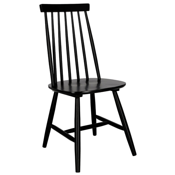 Jedálenská stolička Wran čierna