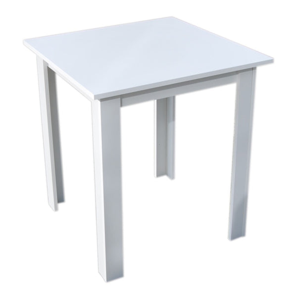 Jedálenský stôl Timmy 70x70cm (biela)