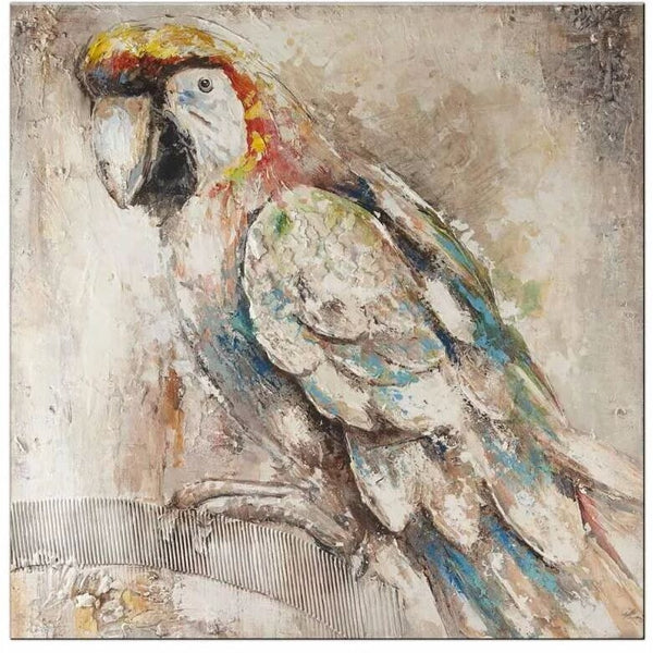 Ručne maľovaný obraz Papagáj PB391ZI StarDeco