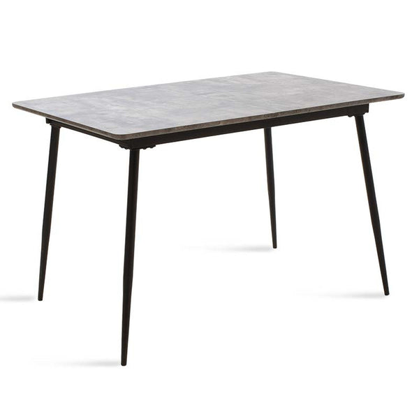 Jedálenský stôl Sharam rozkladacia 120-160x76x80 cm (sivá