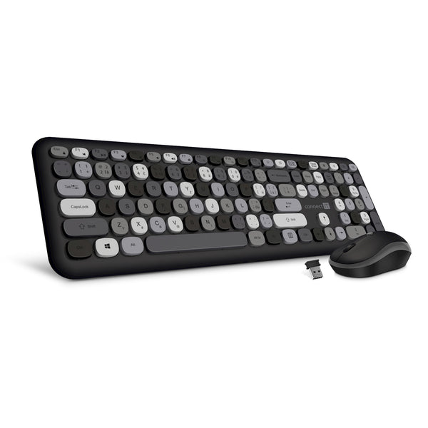 Bezdrôtová klávesnica + myš Combo CONNECT IT FASHION